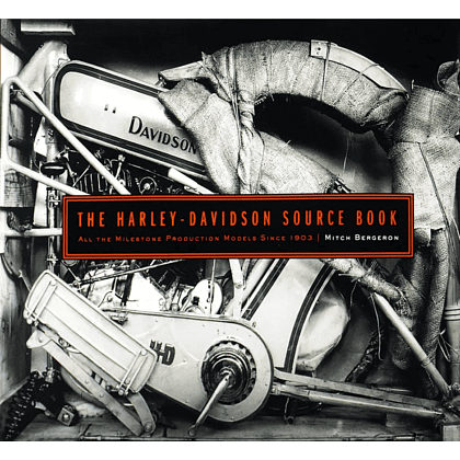 Книга на английском языке "The Harley-Davidson Source Book", Mitch Bergeron
