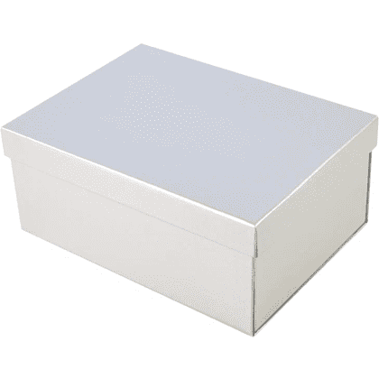 Коробка картонная, 220х160х95 мм, серебро