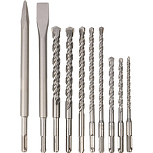 Набор буров и зубил Deli YS EDH-YCZ010-EH1