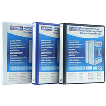 Папка на кольцах "Panorama", 63 мм, 4 кольца, белый