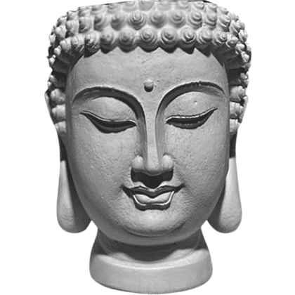 Гипсовая модель "Кашпо Будда малый"