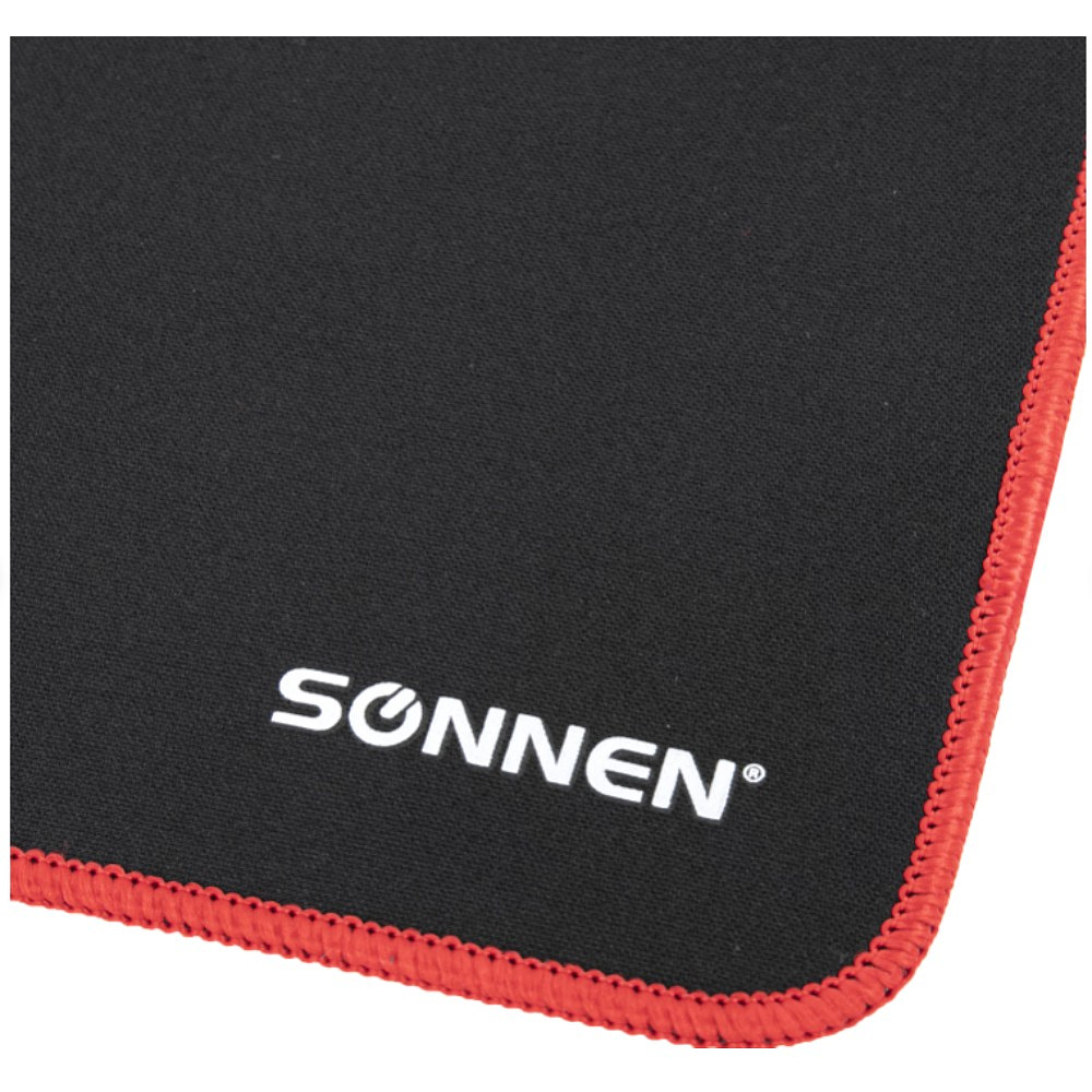 Коврик для мыши "Cyber Outlaw", 400х355х3 мм, ткань, черный - 3