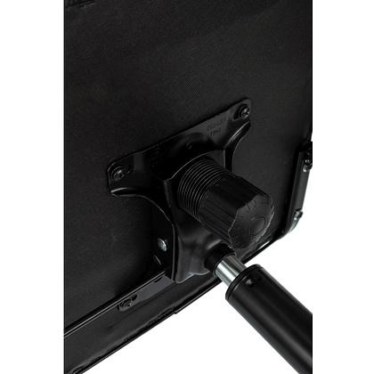 Компьютерное кресло Бюрократ CH Balance, сетка, ткань, черный, металл, черный - 11