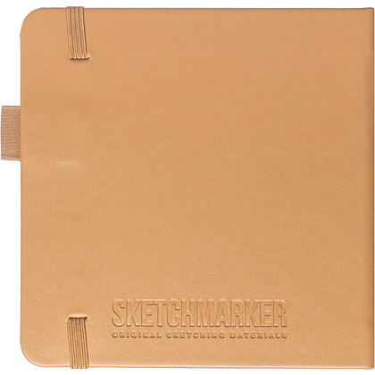Скетчбук "Sketchmarker", 12x12 см, 140 г/м2, 80 листов, капучино - 2