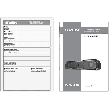 Акустическая система Sven 450 Black - 6