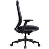 Кресло компьютерное SitZone E-VL002B, сетка, ткань, пластик, черный - 3