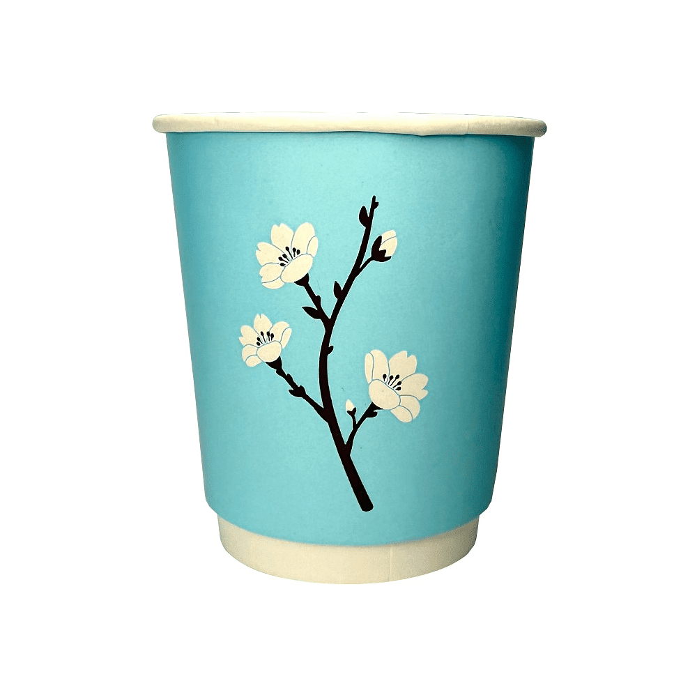 Стакан картонный 250 мл, 24 шт, 2 слоя