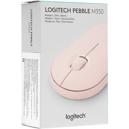 Мышь Logitech Pebble M350, беспроводная, Rose   - 8