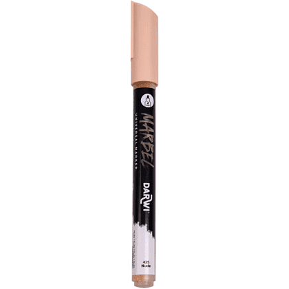 Маркер акриловый "Darwi.Marbel" 425, нюдовый