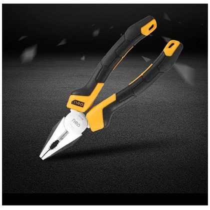 Плоскогубцы Deli YS EDL2007Z, 180 мм., желтый, черный - 7