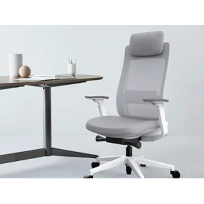 Кресло компьютерное SitZone E-VL002B-BS, сетка, ткань, пластик, серый - 7