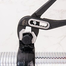 Клещи переставные Deli RS EDL2608Z, 200 мм, черный, красный