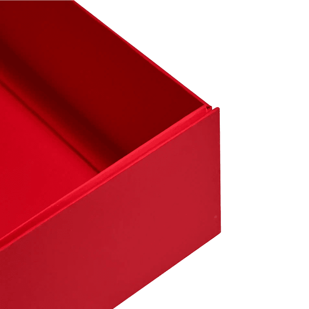 Коробка подарочная картонная, 223х308х95 мм, красный - 5