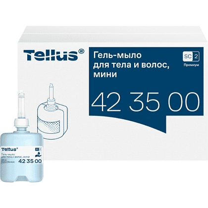 Мыло-гель Tellus Премиум для тела и волос, 475 мл, SC2 мини