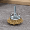 Щетка для дрели Deli YS EDH-GSS075-E3, чашечная, проволочная - 2