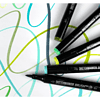 Маркер перманентный двусторонний "Sketchmarker Brush", GG2 серо-зеленый 2 - 5