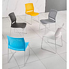 Стул для посетителей EVERPROF Neo, голубой - 6