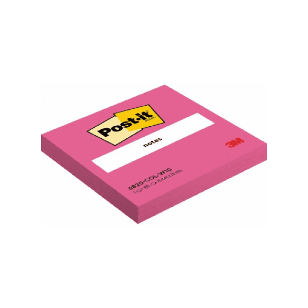 Бумага для заметок "Post-it", 76х76 мм, 100 листов, ассорти - 2
