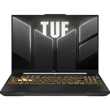 Ноутбук ASUS TUF Gaming F16 FX607VU-RL088, 16GB, DOS, мышь, рюкзак, серый