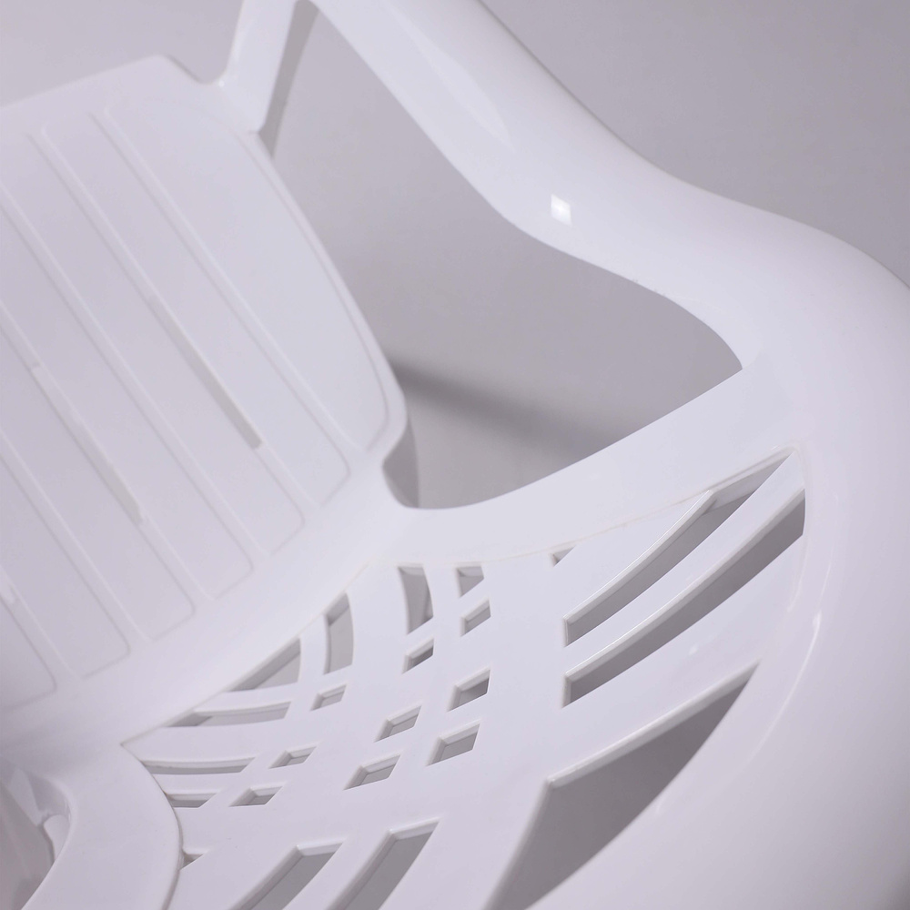 Кресло садовое №6 "Престиж-2", пластик, белый - 8