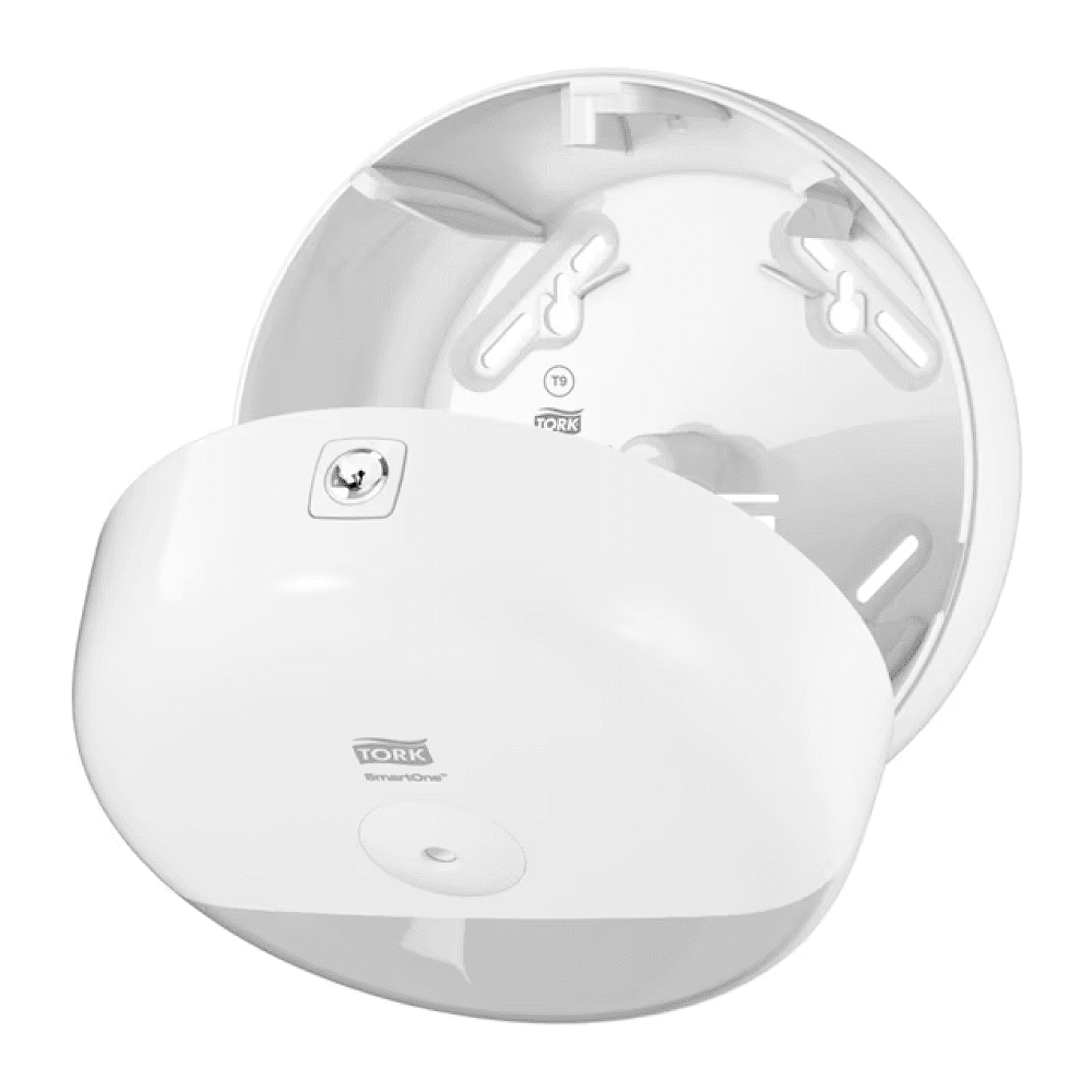 Диспенсер TORK SmartOne, для туалетной бумаги в мини рулонах, пластиковый, белый, T9 - 2