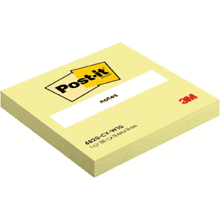 Бумага для заметок "Post-it Notes", 76х76 мм, 100 листов, канареечно желтый