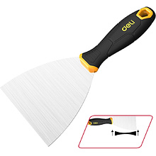 Шпатель нержавеющий 100 мм Deli YS EDL-HD4, 2-х компонентная ручка