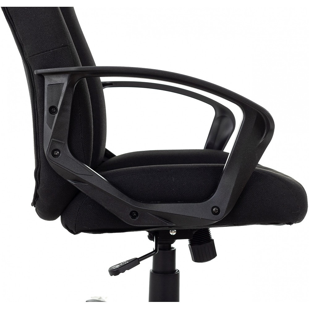 Кресло для руководителя "Бюрократ T-898", ткань, пластик, черный - 6