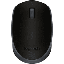 Мышь Logitech "Mouse M171", беспроводная, 1000 dpi, 3 кнопки, серый