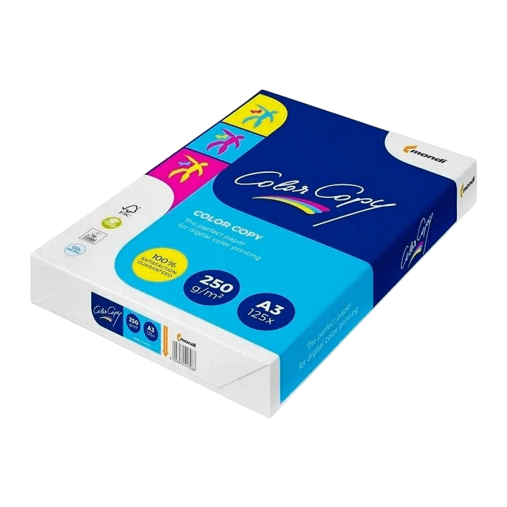 Бумага "Color Copy" A3, 125 листов, 250г/м 
