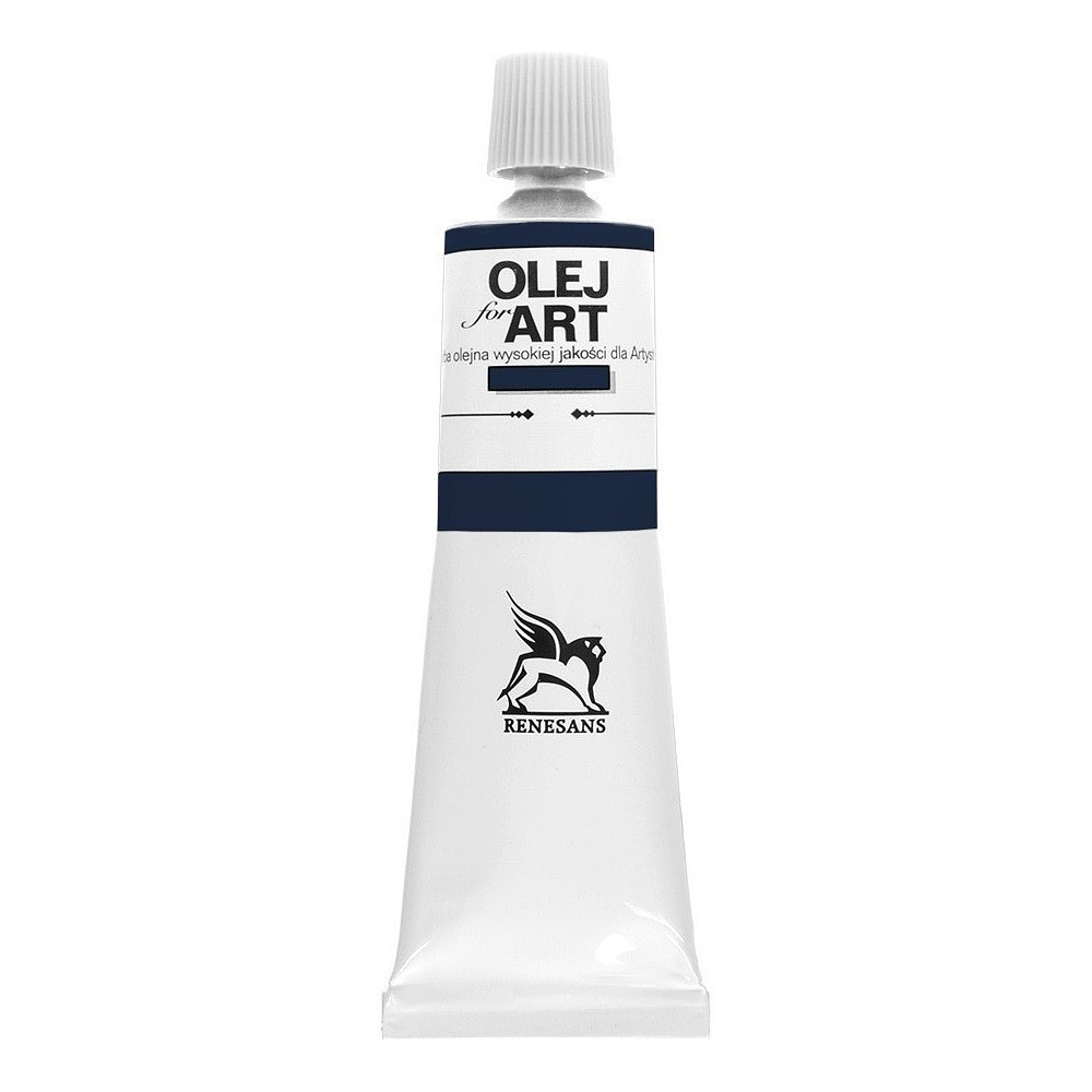 Краски масляные Renesans "Oils for art", 68 синий берлинский, 60 мл, туба