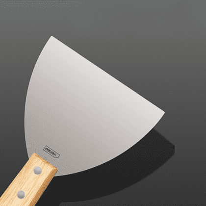 Шпатель Deli YS DL-HD1C, нержавеющий, 25 мм, деревянная рукоятка - 3