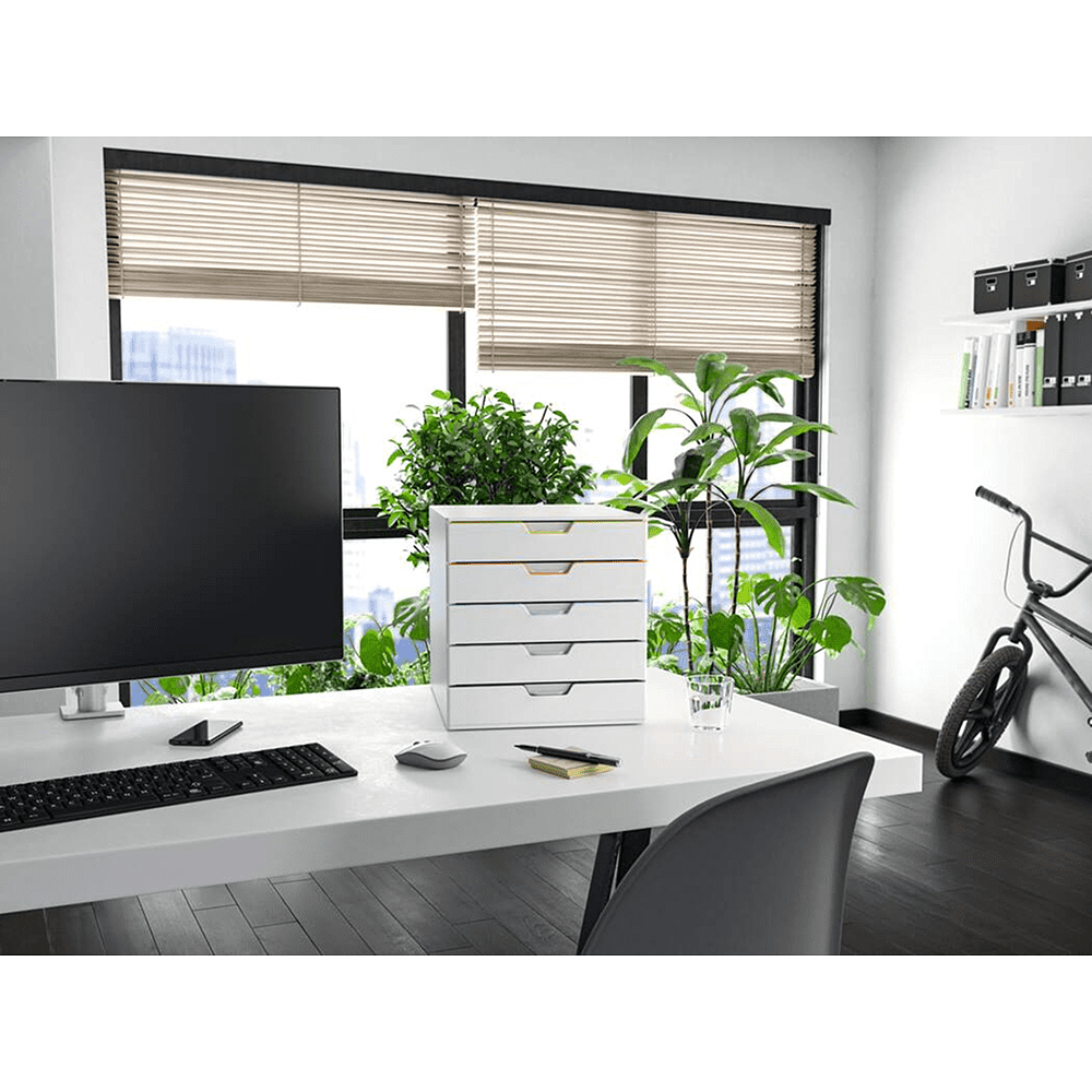 Блок из 5 лотков закрытый "Varicolor", 280x292x356 мм, 5 лотков - 5