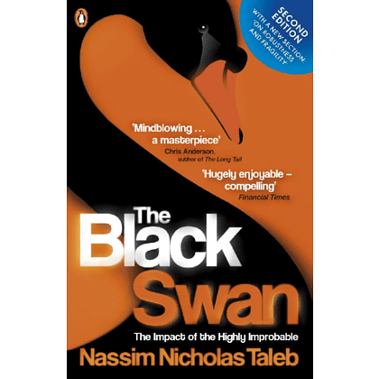 Книга на английском языке "The Black Swan", Nassim Nicholas Taleb