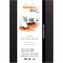 Скетчбук "Rhodia Touch Marker Pad"