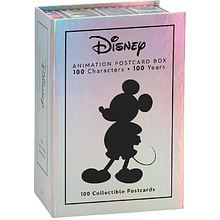 Открытки на английском языке "Disney. Animation Postcard Box: 100 Characters, 100 Years. 100 Collectible Postcards"