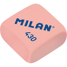 Ластик Milan "430", 1 шт, белый