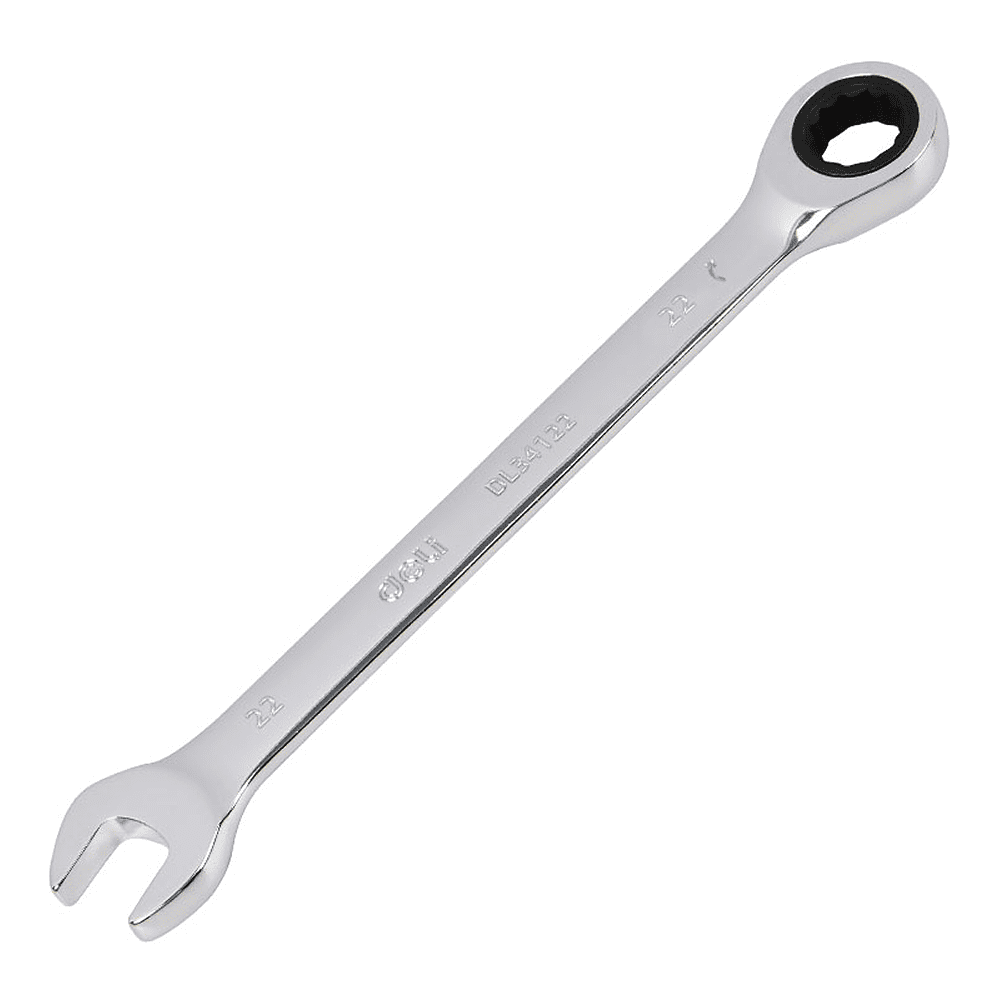 Ключ комбинированный Deli YS EDL34122, 22 мм, с трещоткой, 72 зуба