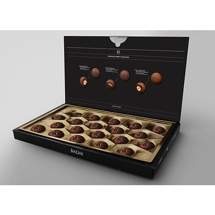 Конфеты шоколадные "Bongenie", 200 г, ассорти с лесным орехом - 2