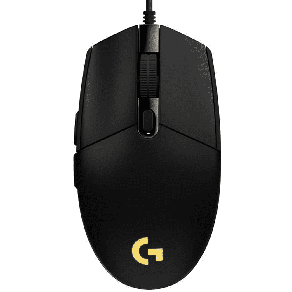 Мышь LOGITECH "G102 LIGHTSY (910-005808)", проводная, 8000 dpi, 6 кнопок, черная