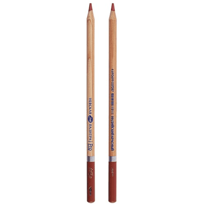 Карандаш акварельный "Белые ночи", 301 индийский красный