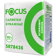 Салфетки бумажные Focus Eco, 100 листов