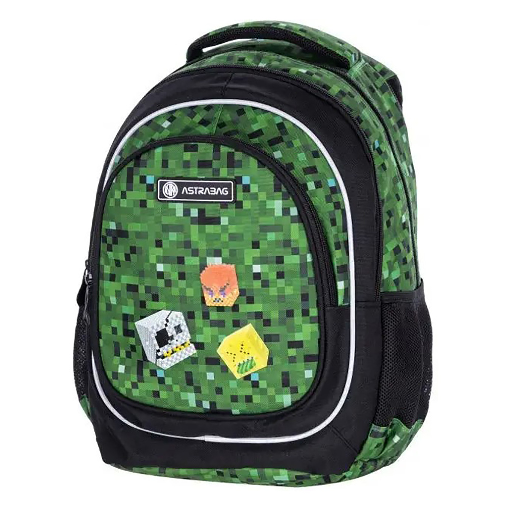 Рюкзак молодежный "Pixel one", зелёный - 2