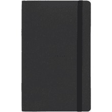 Блокнот "Wool & cotton", А5, 96 листов, линейка, черный