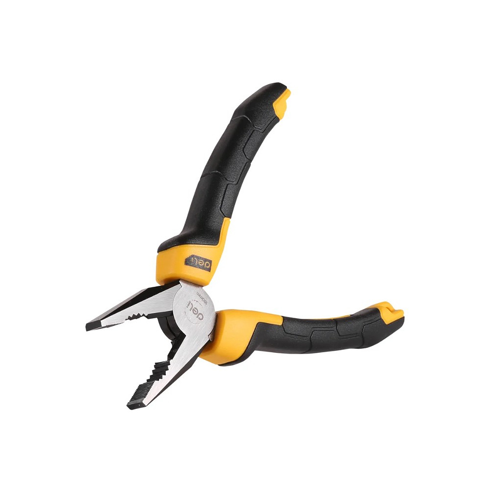 Плоскогубцы Deli YS EDL2007Z, 180 мм., желтый, черный - 9