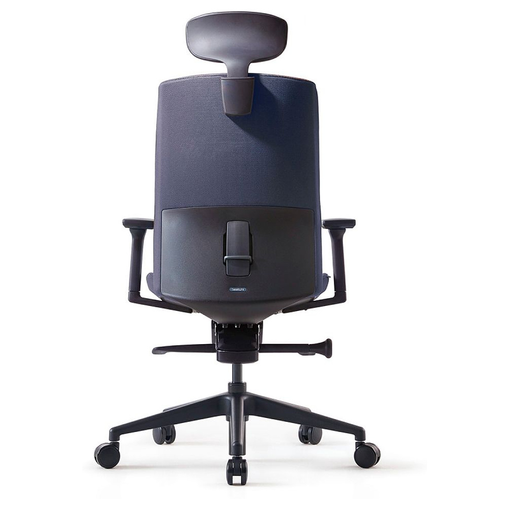 Кресло для руководителя BESTUHL "J2", ткань, пластик, серый  - 5