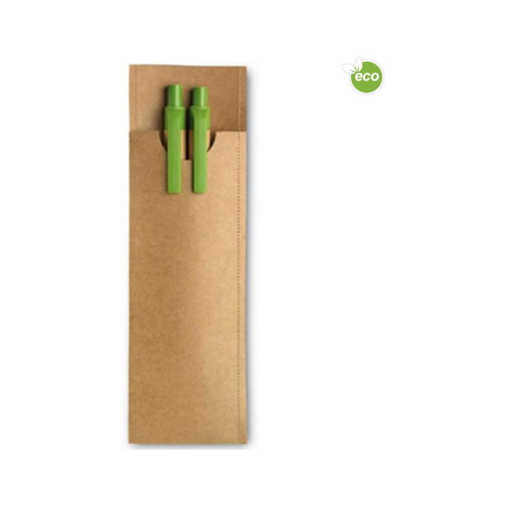 Набор "Greenset": ручка шариковая автоматическая и карандаш автоматический