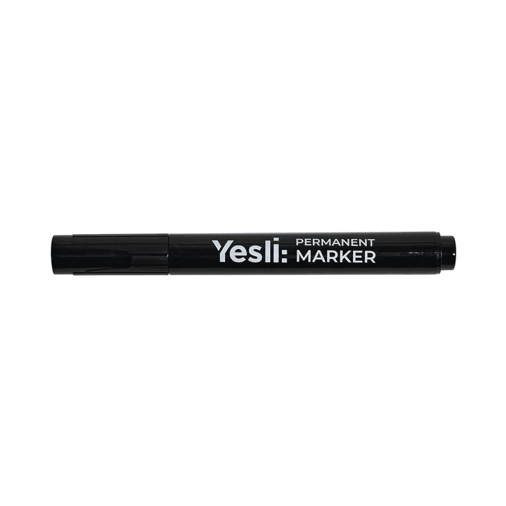 Маркер перманентный  "Yesli:", черный - 2
