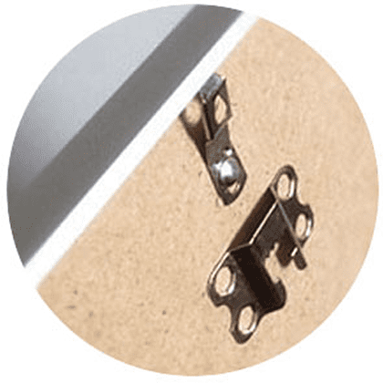 Фоторамка "Zebra", 10х15 см, алюминий, с ножкой, серебристый - 3