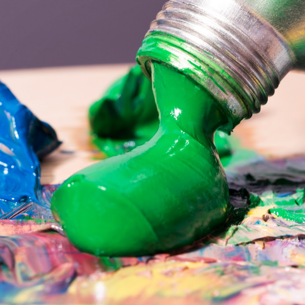 Краски масляные "HIMI.MIYA", фиолетовый, 170 мл., туба - 3